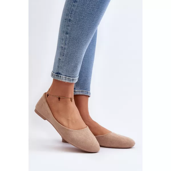 Dámské baleríny BOTO 9BL02-1031 BEIGE 