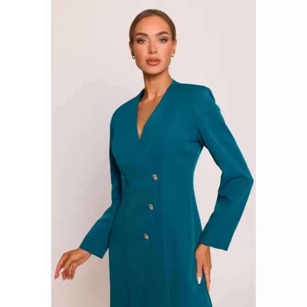  Dámské šaty MOE M793 OCEAN BLUE 