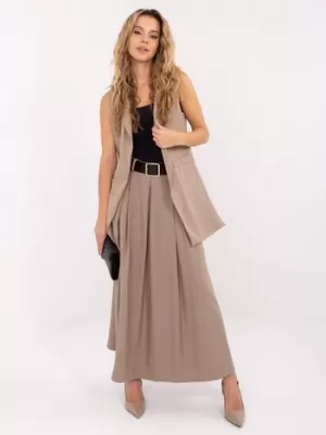 Dámská vesta RUE PARIS IT-KZ-FL5069.84 BEIGE
