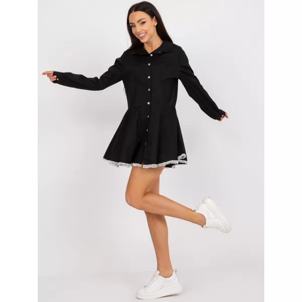  Dámské šaty ITALY MODA DHJ-SK-6801.63P NOIRE 
