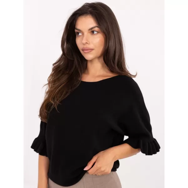  Dámský svetr ITALY MODA IT-SW-99244.65 NOIRE 