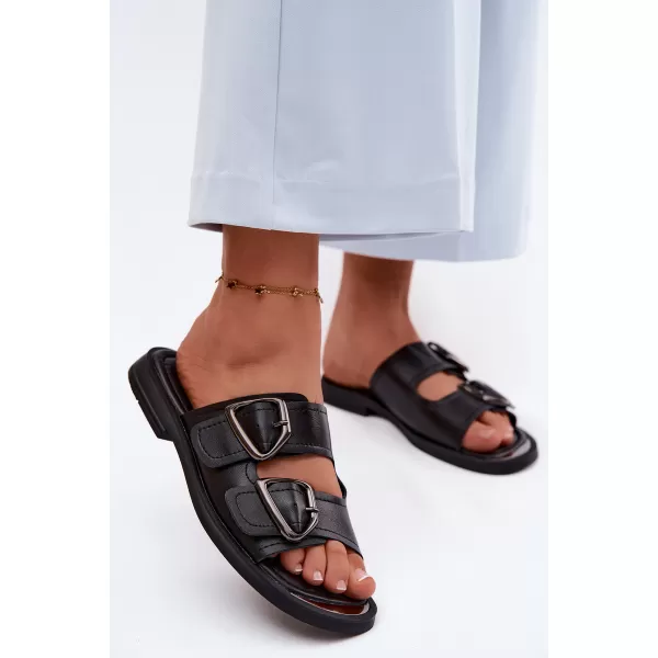  Dámské pantofle VINCEZA 62304 BLACK 