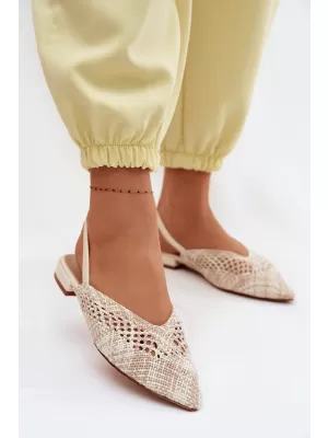 Dámské baleríny BOTO GZ-307 BEIGE