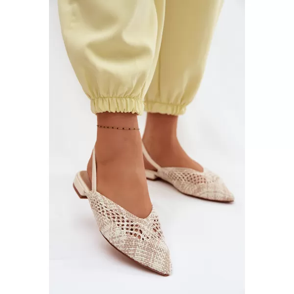  Dámské baleríny BOTO GZ-307 BEIGE 