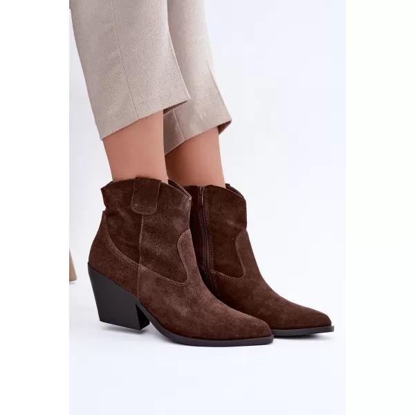  Dámské kovbojky BOTO 5078 BROWN 