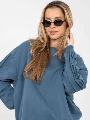 Dámská mikina FACTORY PRICE NS-BL-NS2548.05 DARK BLUE