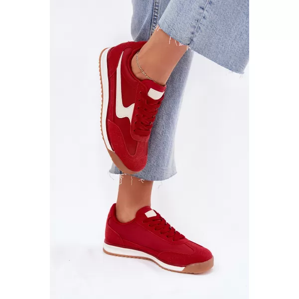  Dámské tenisky BOTO 25SP30-9099 RED/BEIGE 