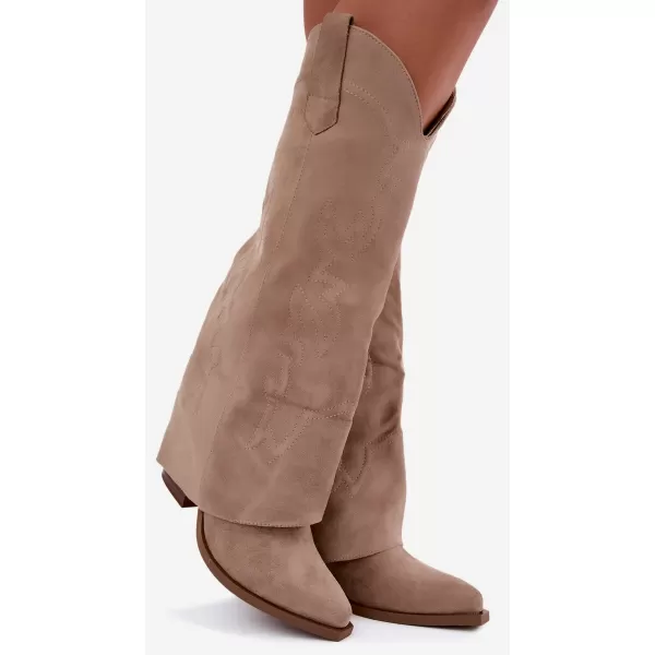  Dámské kovbojky BOTO 7671A-1 BEIGE 