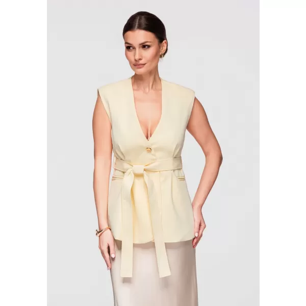  Dámská vesta LARICA OW-VE-E0001 YELLOW 