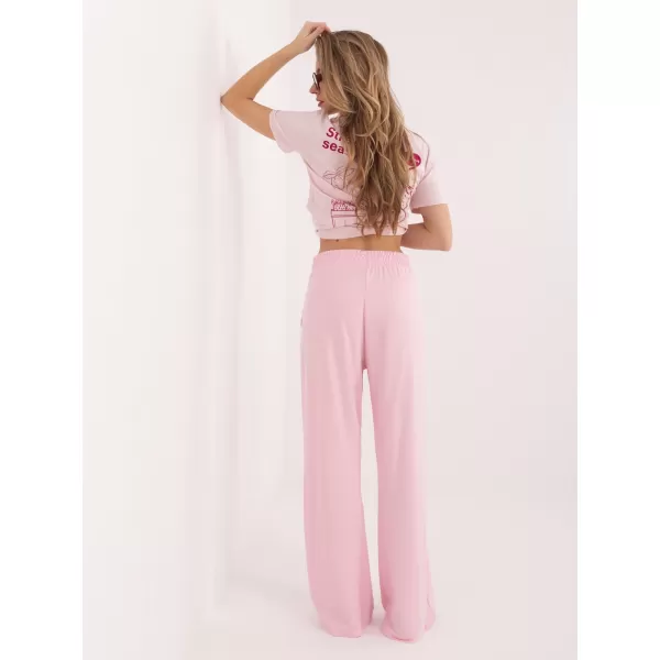  Dámské tepláky RUE PARIS RV-DR-A1062.08 BRIGHT PINK 