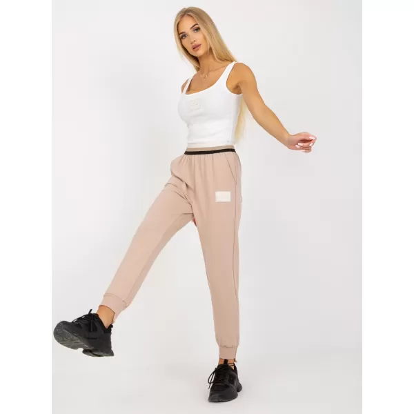  Dámské tepláky OCH BELLA TW-DR-OB030.57 BEIGE 