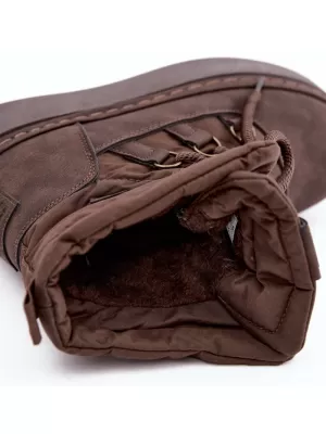 Dámské boty BIG STAR SHOES UU274191 BROWN/BEIGE