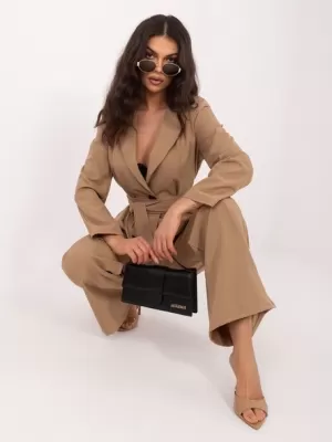 Dámský komplet ITALY MODA MI-KMPL-A2943.85 CAMEL