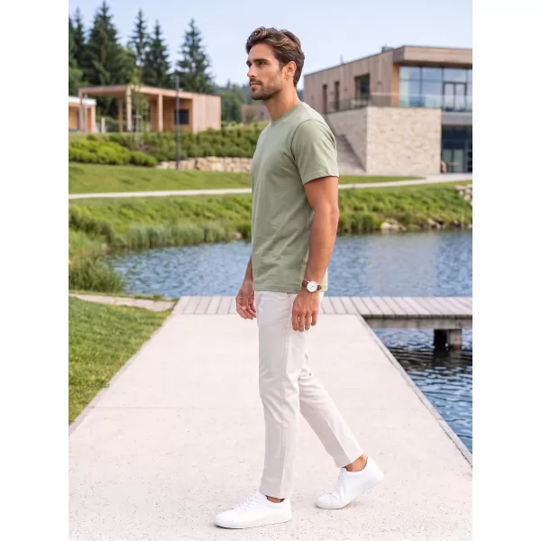  Pánské triko ALTISPORT NP/ALMST20001 MILITARY GREEN 