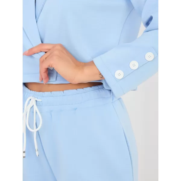  Dámský komplet RUE PARIS IT-KMPL-22202.89 LIGHT BLUE 