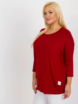 Dámská halenka RELEVANCE RV-BZ-3770.92 BURGUNDY