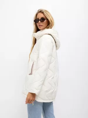 Dámská bunda FACTORY PRICE MBM-KR-2319.37 ECRU