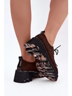 Dámské polobotky ARTIKER 59C0276 CHOCOLATE