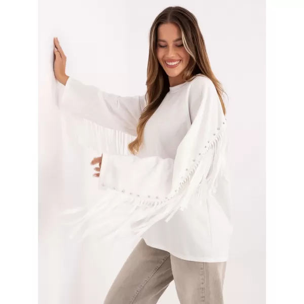  Dámská halenka FACTORY PRICE IT-BZ-21695.10 WHITE 