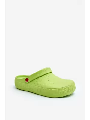 Pánské nazouváky BIG STAR SHOES II175005 GREEN