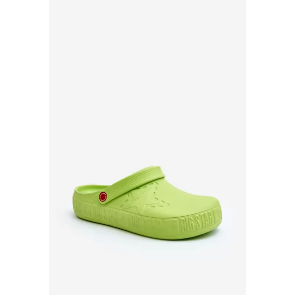  Pánské nazouváky BIG STAR SHOES II175005 GREEN 