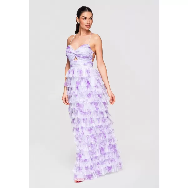  Dámské šaty LARICA LA-OM-DLR317 VIOLET 