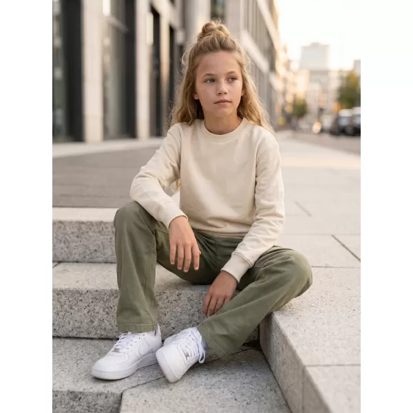  Dětská mikina MALFINI CREW 427 MANDLOVÁ 