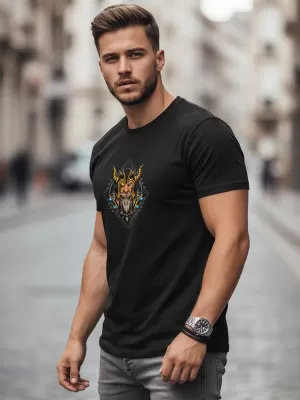 Pánské triko DSTREET ČERNÁ
