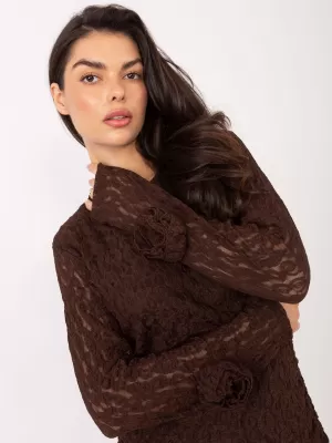 Dámské šaty ITALY MODA IT-SK-9913.30 DARK BROWN