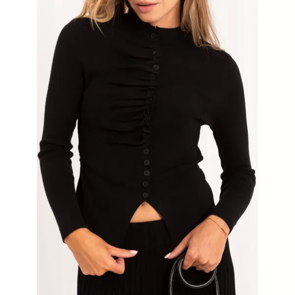  Dámský svetr ITALY MODA IR-SW-57817.17 BLACK 