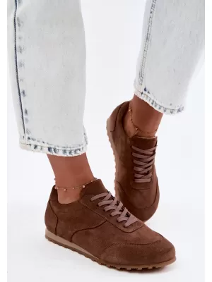 Dámské tenisky ZAZOO N1422 BROWN