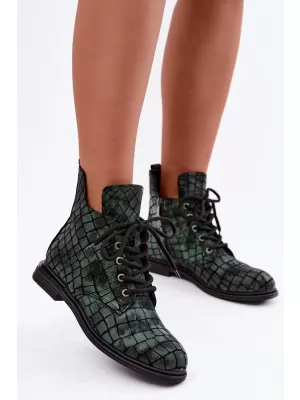 Dámské kotníkové boty ARTIKER 55C1325 GREEN/BLACK