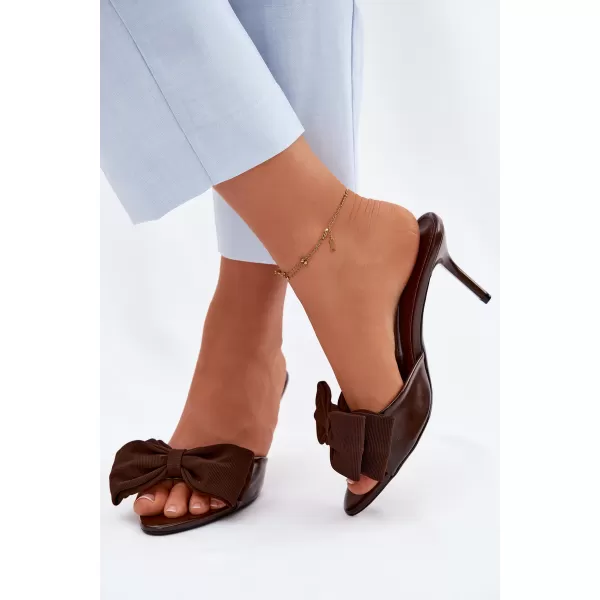  Dámské pantofle BOTO LOLA5316 BROWN 