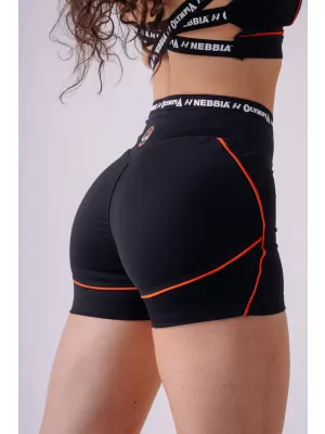 Dámské kraťasy NEBBIA OLYMPIA HIGH-WAIST 937 BLACK