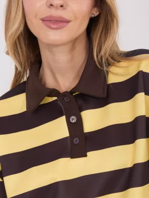 Dámská halenka ITALY MODA IT-BZ-9980.16 YELLOW