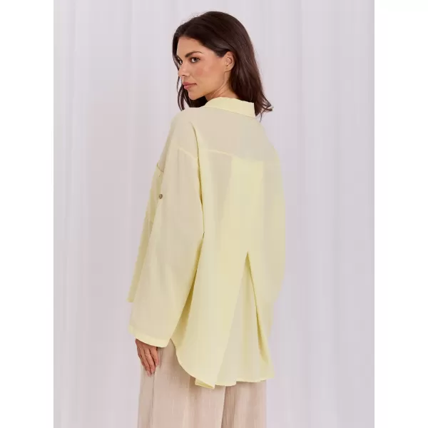 Dámská košile FACTORY PRICE IT-KS-6704.25 BRIGHT YELLOW 