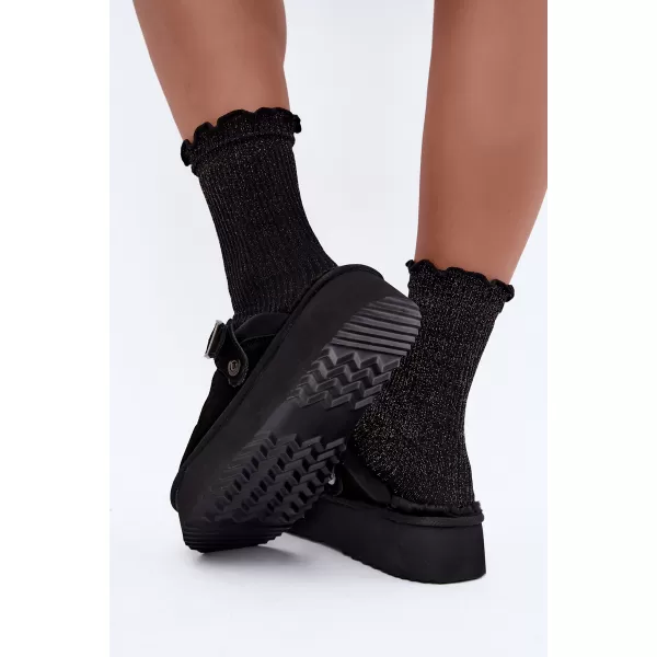  Dámské sněhule BIG STAR SHOES UU274698 BLACK 