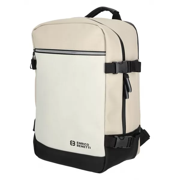  Batoh Enrico Benetti Bergen 56010 Black-beige BLACK BEIGE 