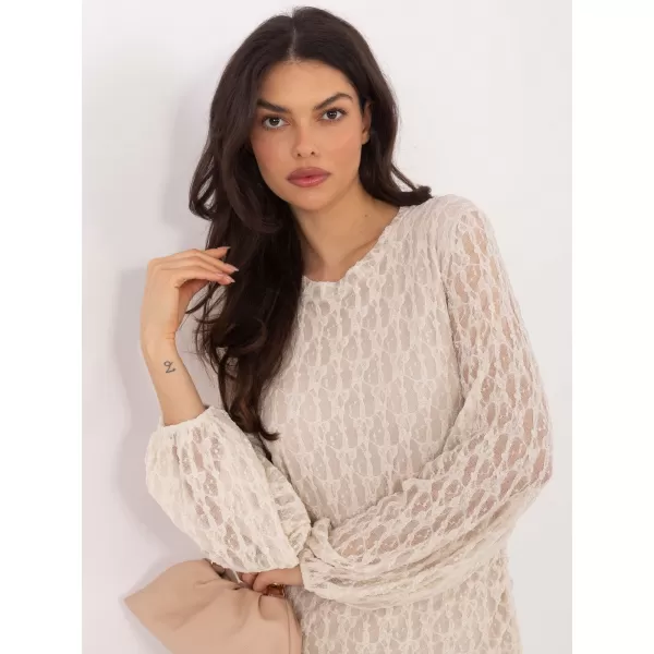  Dámské šaty ITALY MODA IT-SK-9975.99 LIGHT BEIGE 