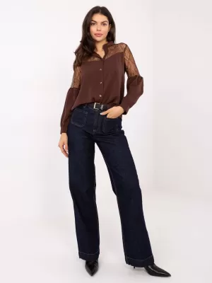 Dámská košile ITALY MODA MI-KS-3281.65 BROWN