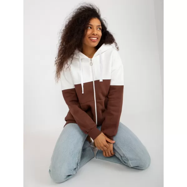  Dámská mikina EX MODA EM-BL-762.24X BROWN 