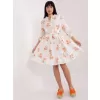 Dámské šaty LAKERTA LK-SK-509346.85 ORANGE