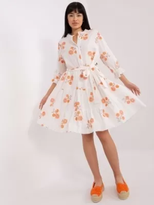 Dámské šaty LAKERTA LK-SK-509346.85 ORANGE