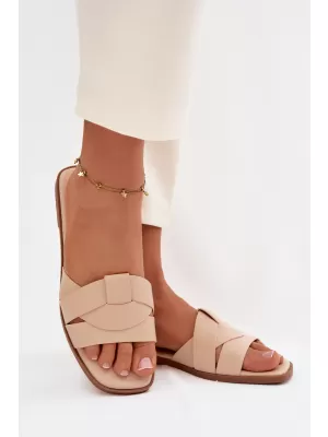Dámské nazouváky BOTO CD377 BEIGE
