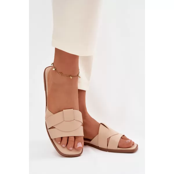  Dámské nazouváky BOTO CD377 BEIGE 