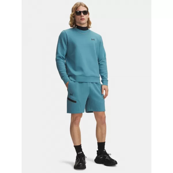  Pánské kraťasy  UNDER ARMOUR UA UNSTOPPABLE FLC SHORTS 1379809-466 MODRÁ 