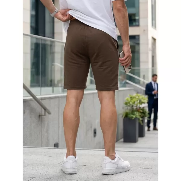 Pánské kraťasy DSTREET HNĚDÁ 