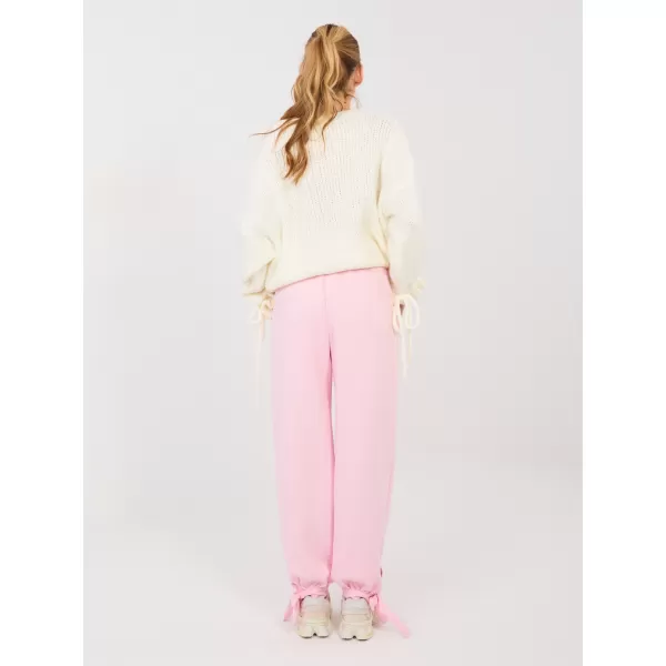 Dámské kalhoty ITALY MODA MI-SP-P6845.68 BRIGHT PINK 