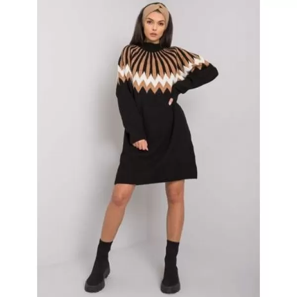  Dámské šaty RUE PARIS LC-SK-0098.37X NOIRE 