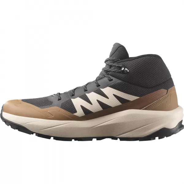  Pánské boty SALOMON OUTSCAPE MID GTX L45410800 BLACK/RAINY DAY/COYOTE BROWN 